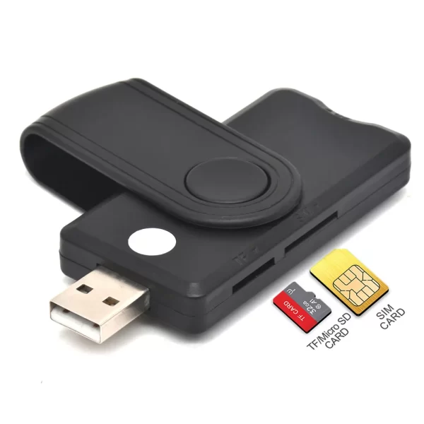 UTHAI para Windows 7 8 10 Linux OS, leitor de cartão inteligente USB SIM, para cartão de banco IC/ID EMV SD TF MMC leitor de cartão USB-CCID ISO 7816 - Image 6